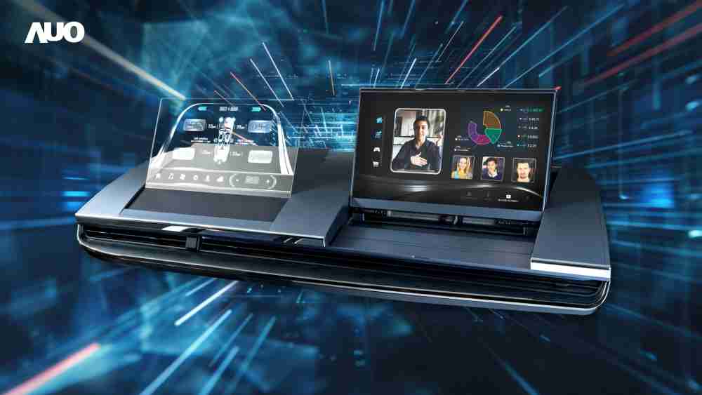 尊龙集团Micro LED Display HMI解决方案打造透明Micro LED前座仪表，，，，呈现信息并保留驾驶视野开阔；亦为副驾驶座乘客打造收放自如的Micro LED屏幕，，，在不影响显示质量的前提于显示区内建镜头，，，让用户能与视讯对象直接眼神接触，，，，提供绝佳的双向沟通体验