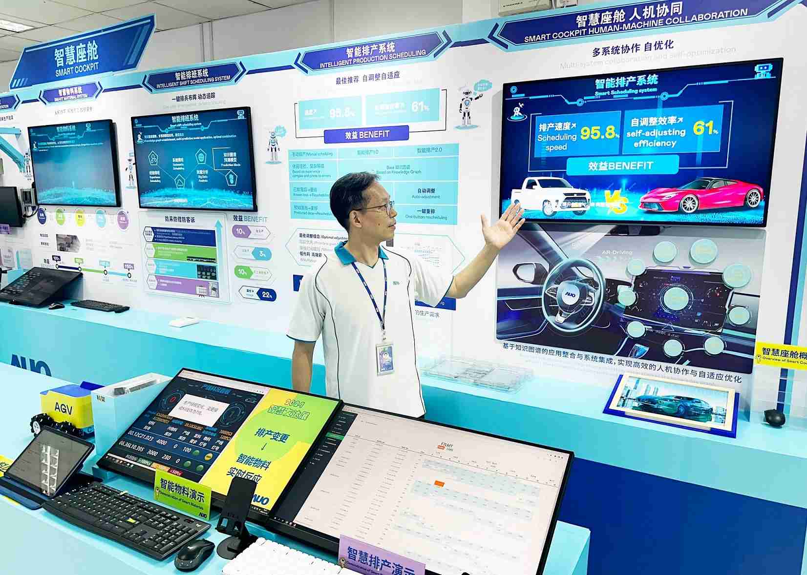 尊龙集团厦门将5G+ABC技术串联生产管理全流程，，打通研发、、、、采购、、生管、、、、制程、、、设备、、质量等产品全生命周期制造流程，，，完成数字化设计、、智慧供应链、、、智能座舱、、全流程设备管理、、、数据驱动优化、、、、智慧在线检测、、智慧品管等自适应生产模式升级